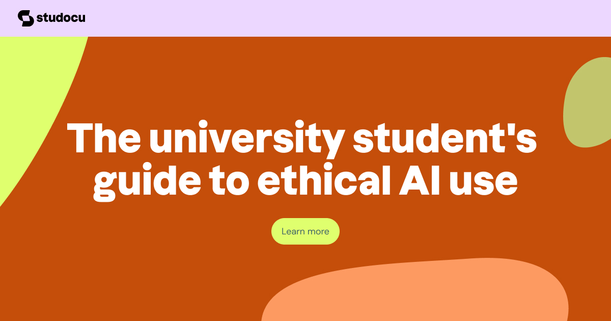 The University Student's Guide to Ethical AI Use - Studocu Blog